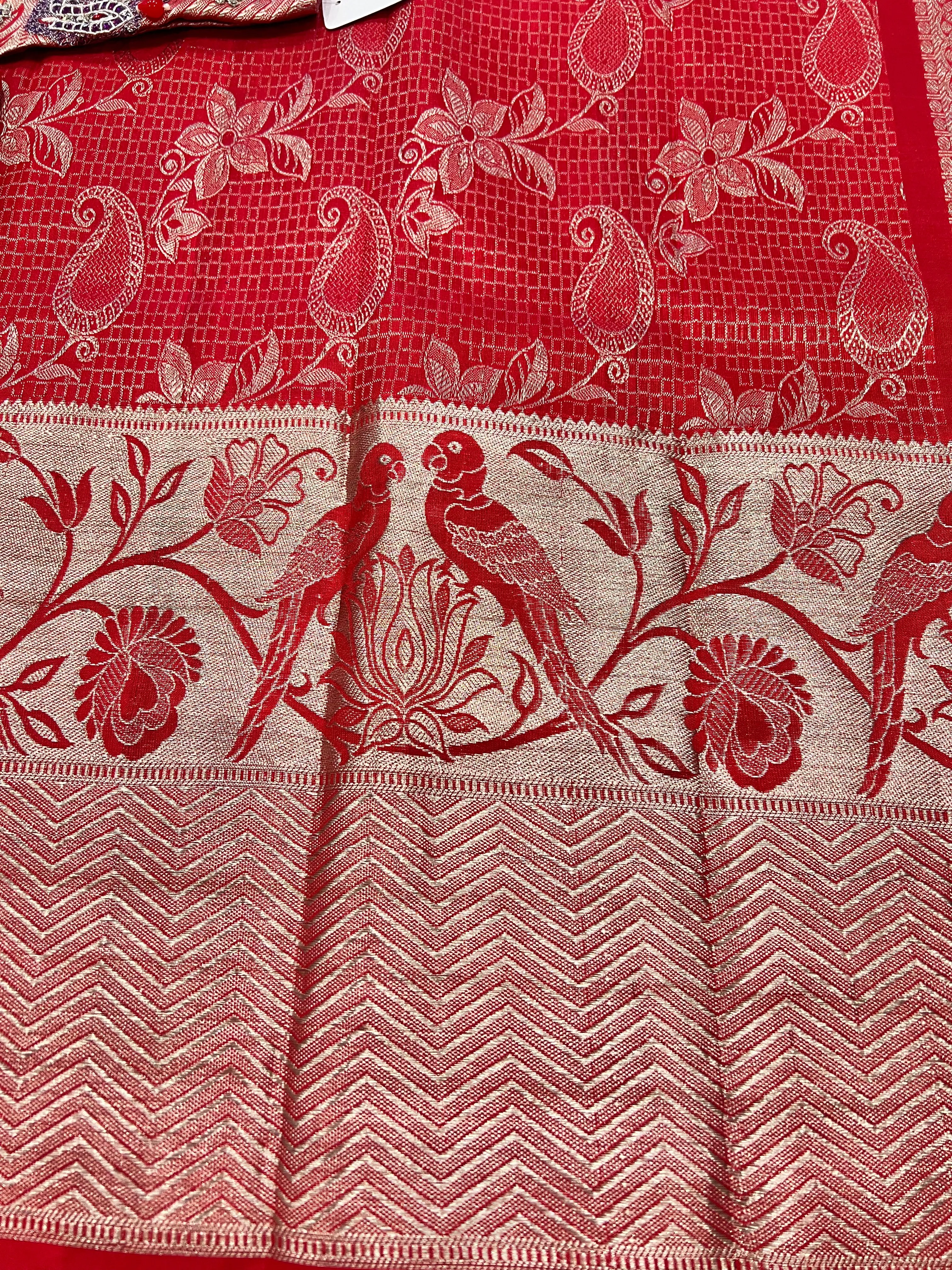 Pure Venkatagiri Pattu Saree