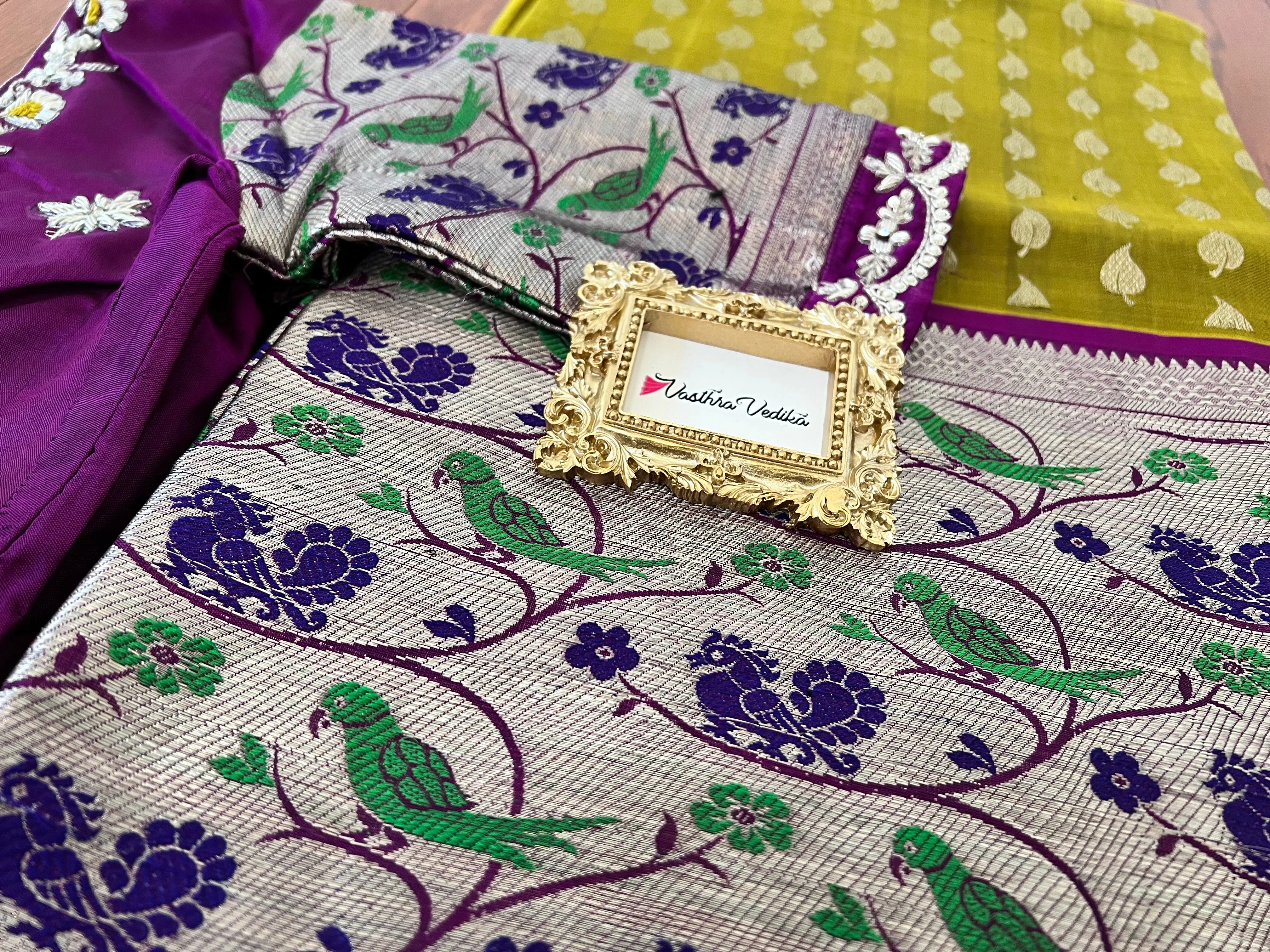 Pure Venkatagiri Pattu Saree