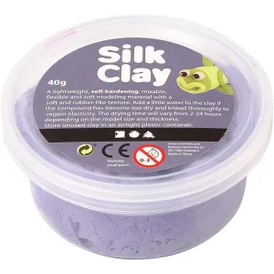 Purple Colour Pliable Lightweight Modelling Compound With Plastic Tub 40 g