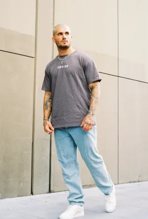 "BASIC" TEE - COAL