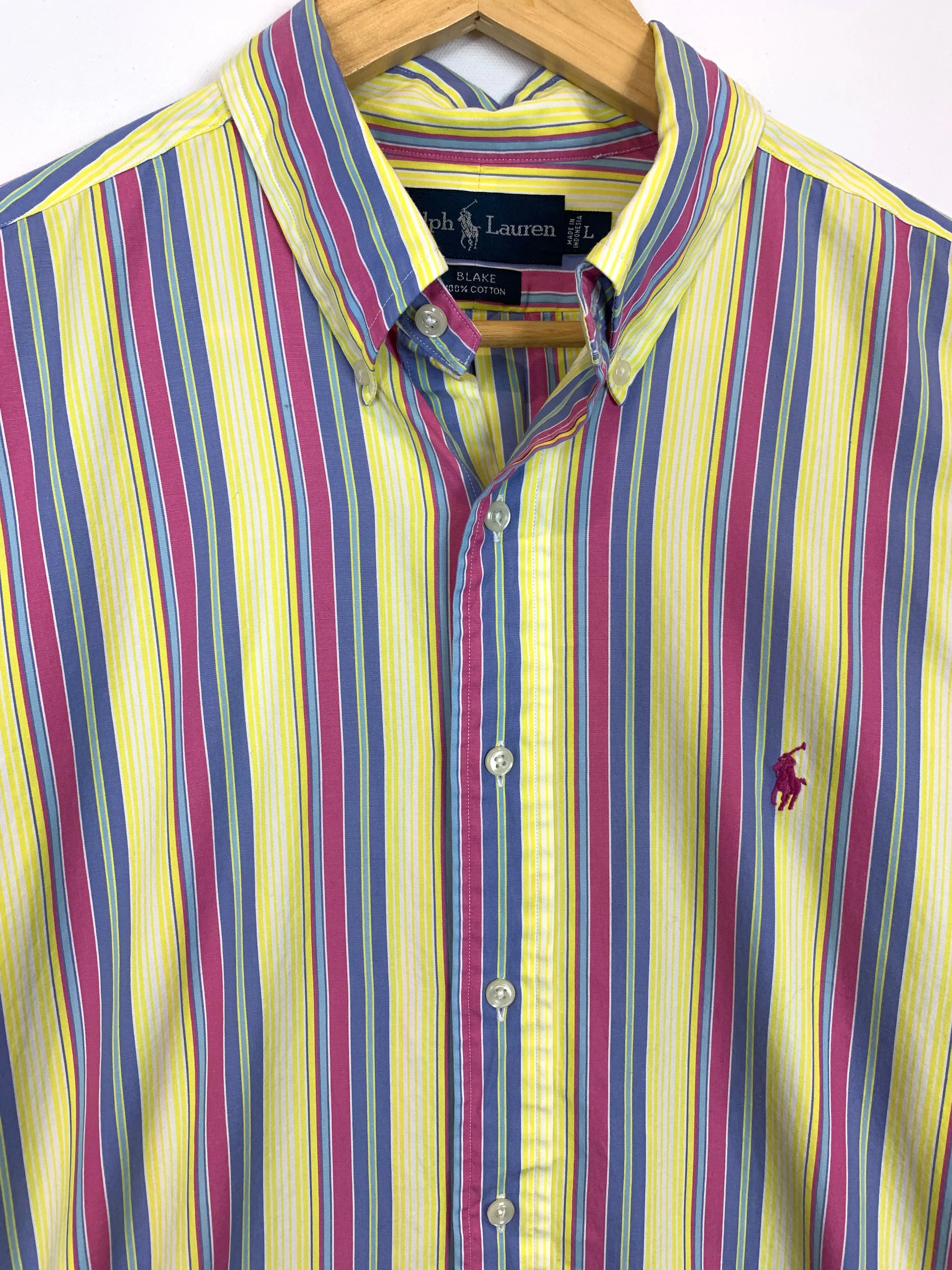 Ralph Lauren Pastel Pinstripe Button Down (2X)