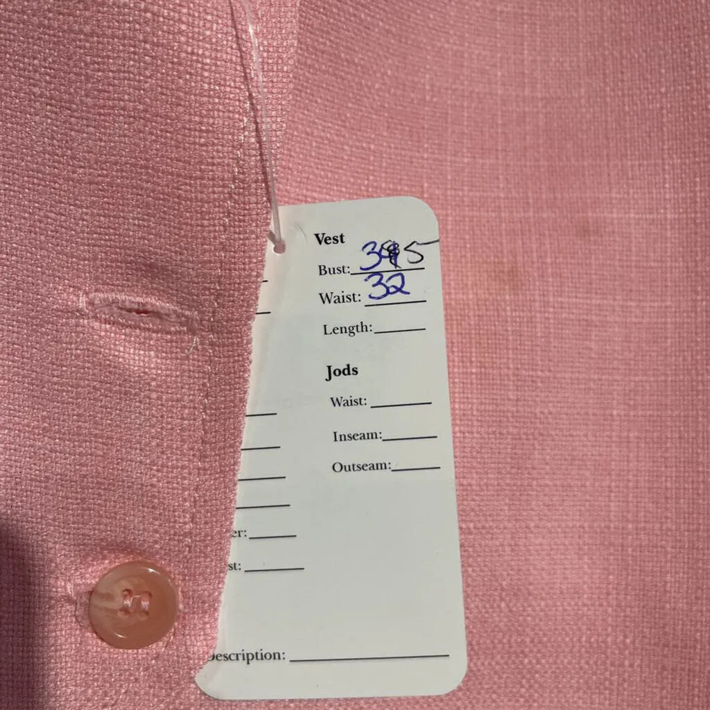 Reed Hill Light Pink Vest