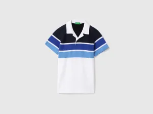 Regular Polo Neck Striped T-Shirt