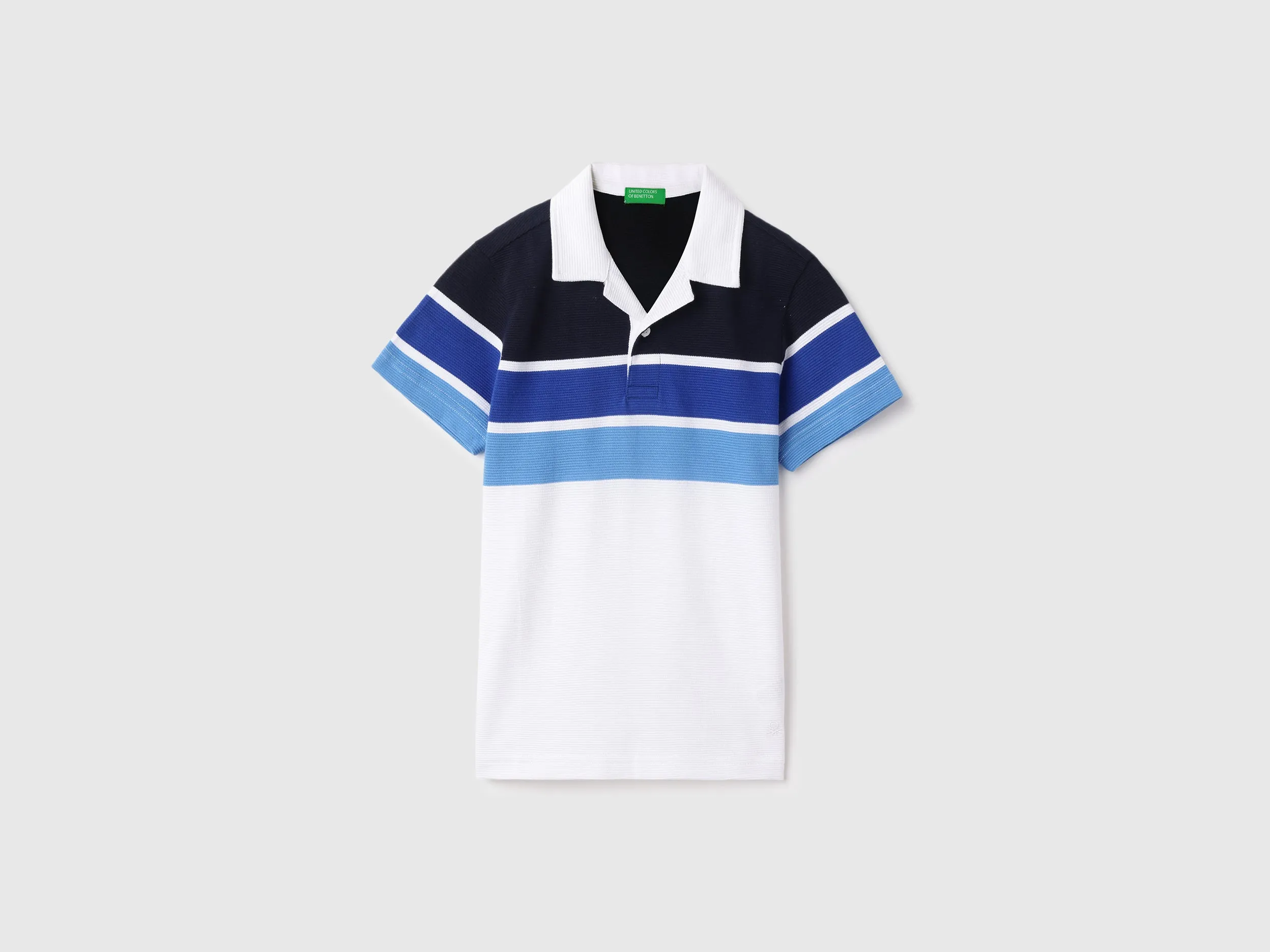 Regular Polo Neck Striped T-Shirt