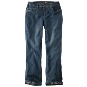 Relaxed-Fit Denim Flannel-Lined Boone Jean