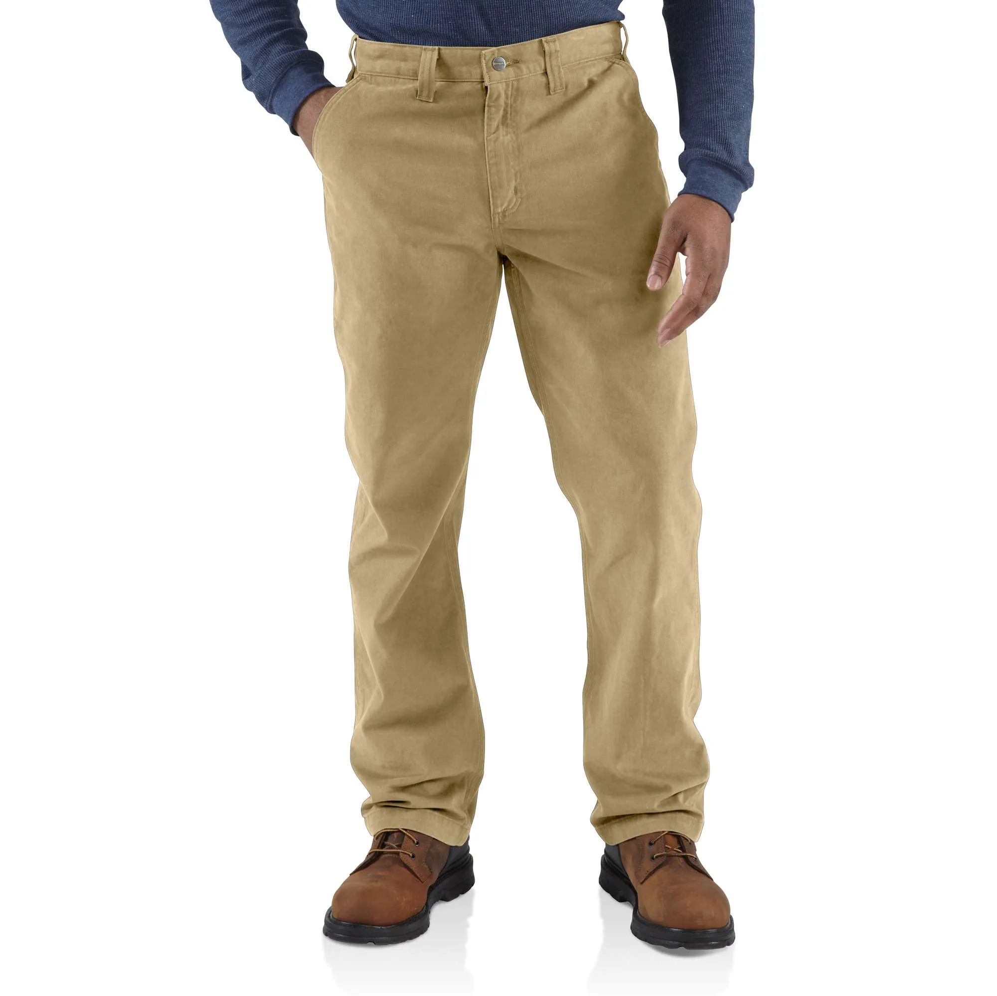 Relaxed Fit Twill 5-Pocket Work Pant