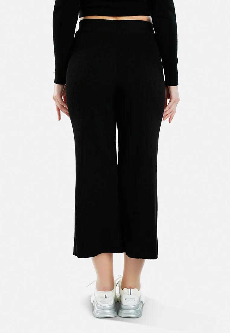 Relaxed Wide Leg Pants