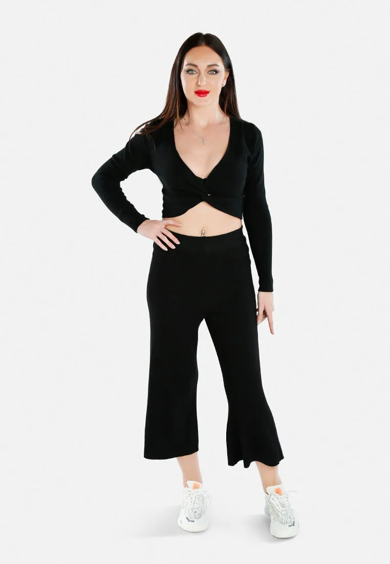 Relaxed Wide Leg Pants