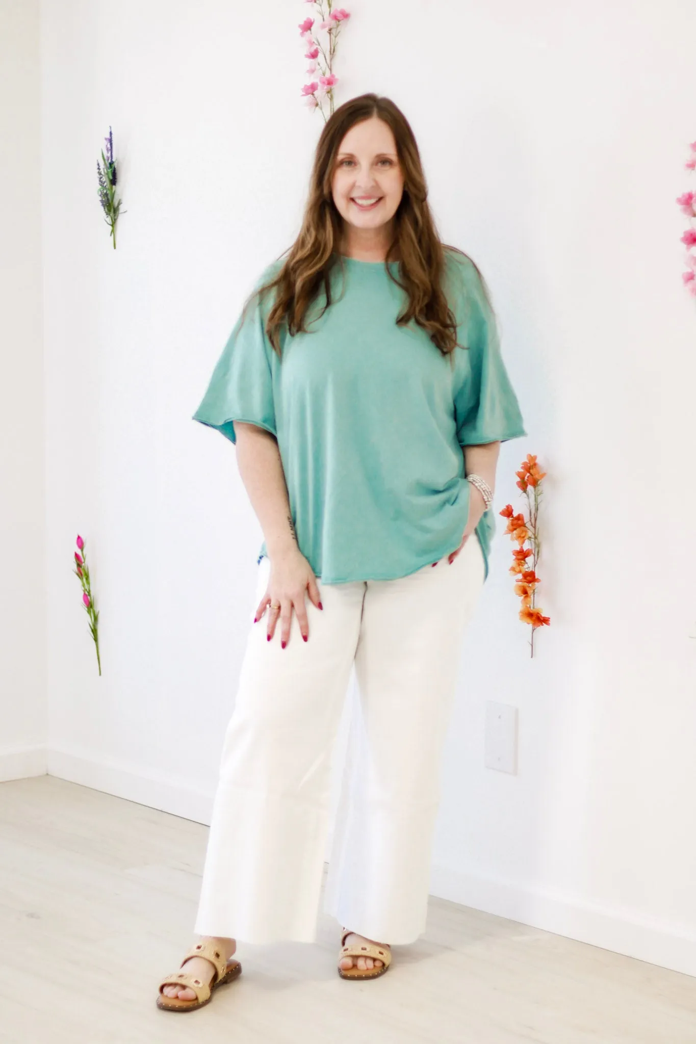 Relaxing All Cool Mineral Washed Top