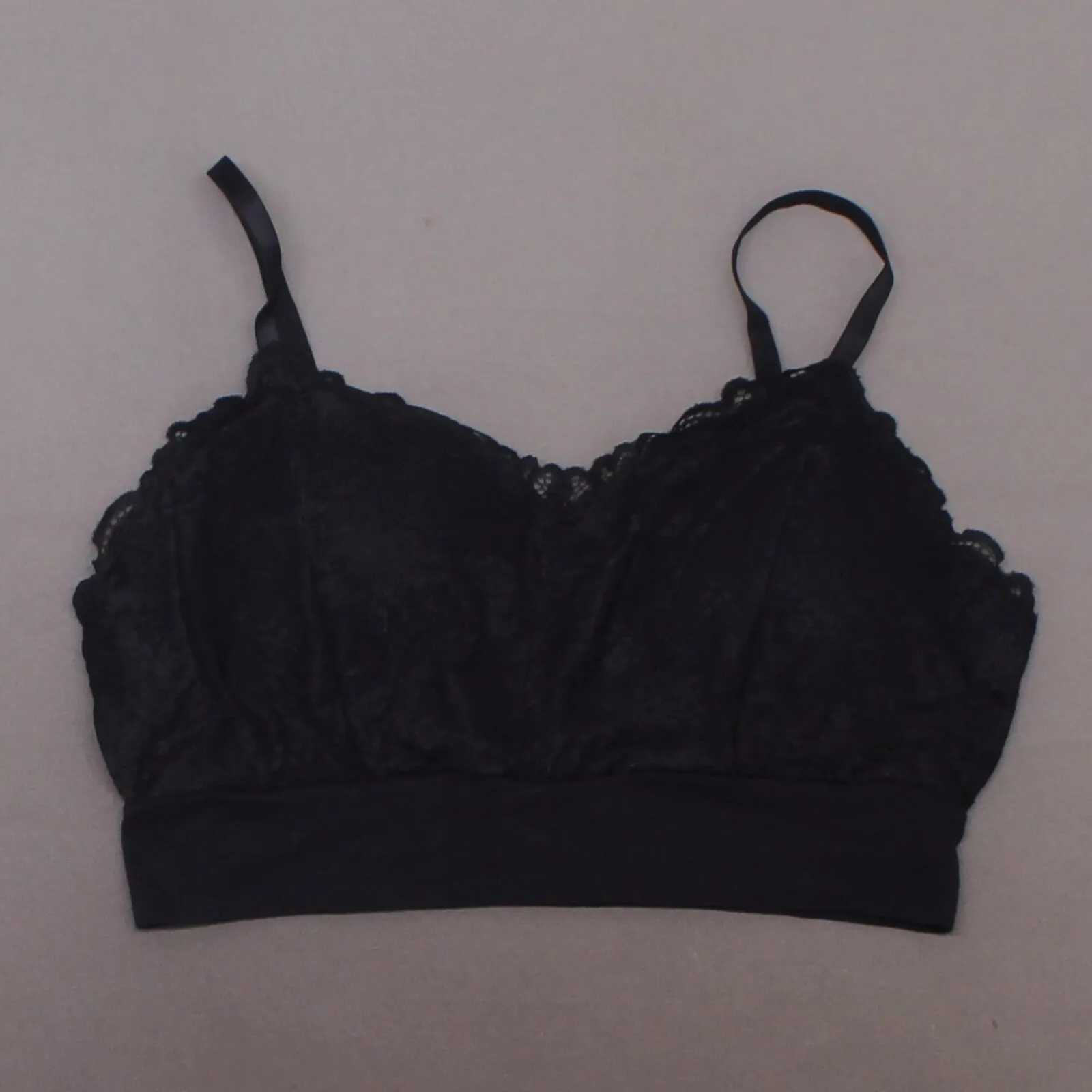 Rhonda Shear Plus Size Lace Leisure Bra With Removable Pads