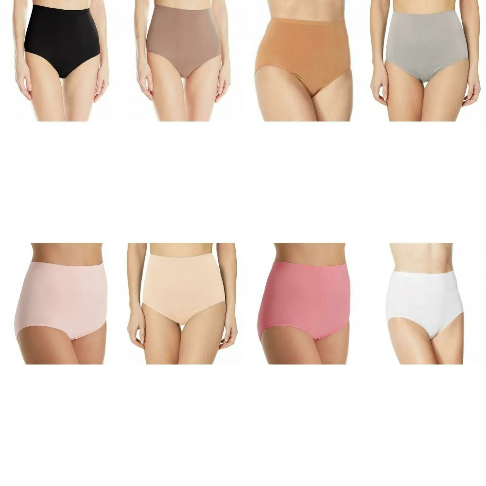 Rhonda Shear Women's Seamless High Waist Ahh Brief Panties
