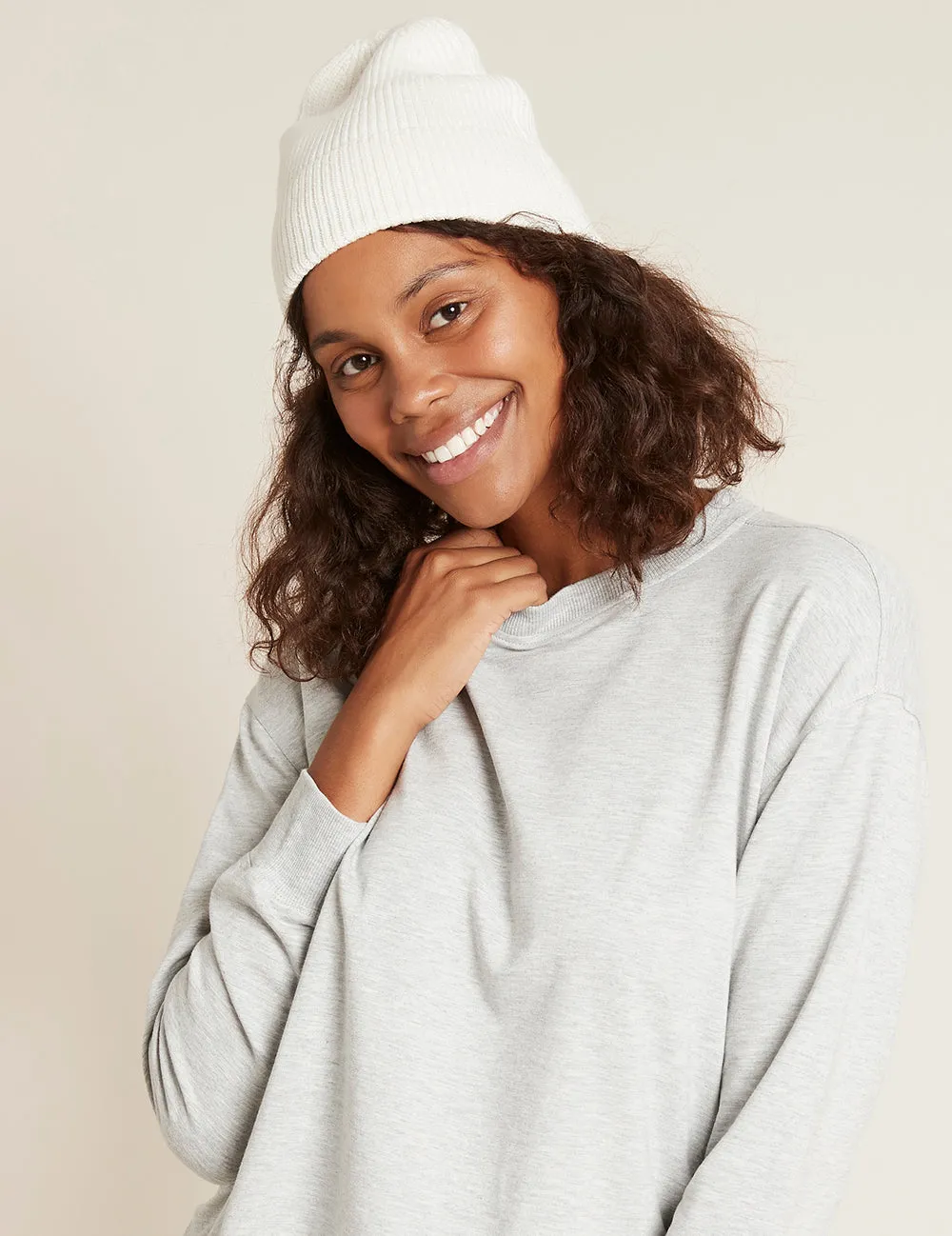 Ribbed Knit Beanie