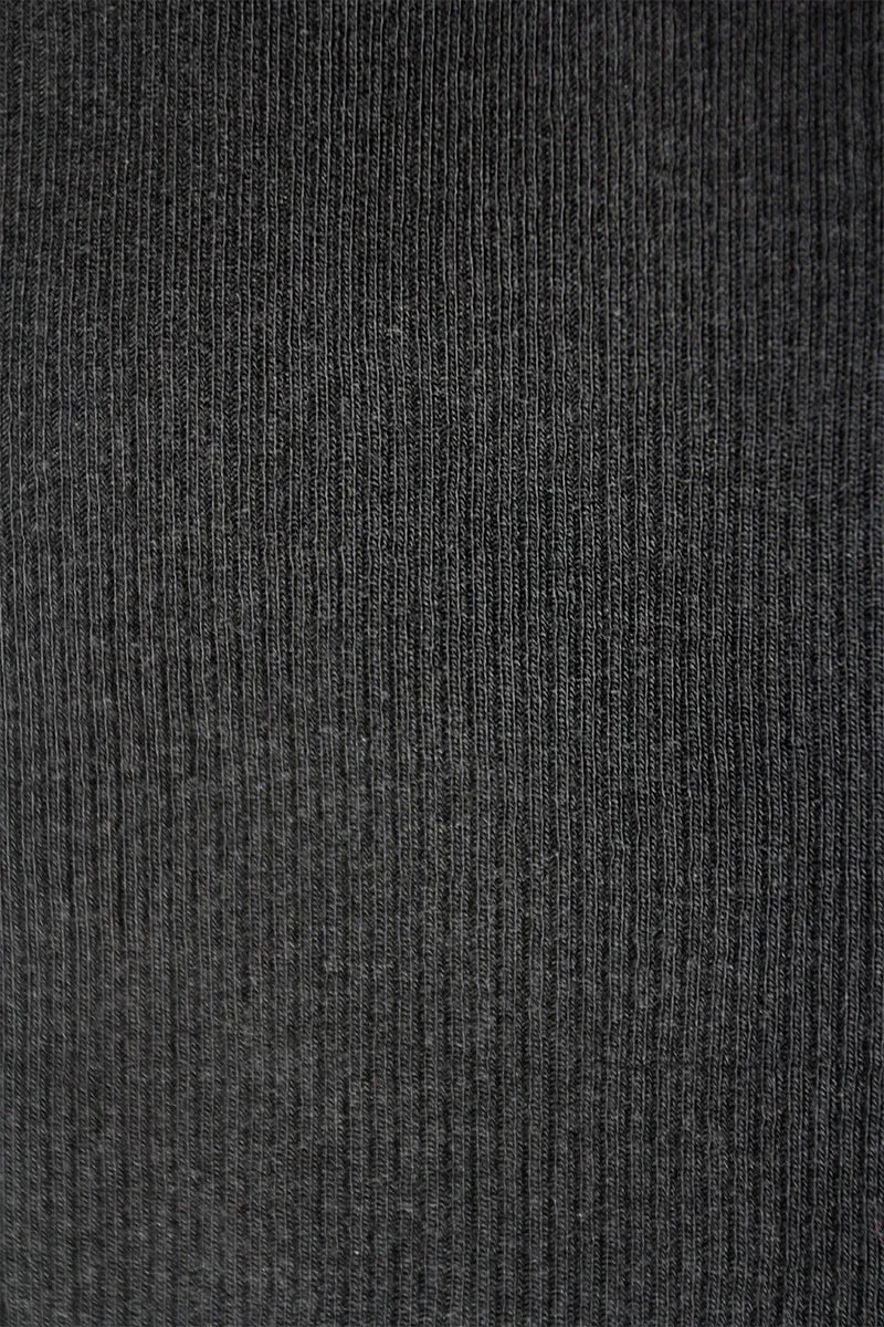Ribbed Silk Jersey Boubou