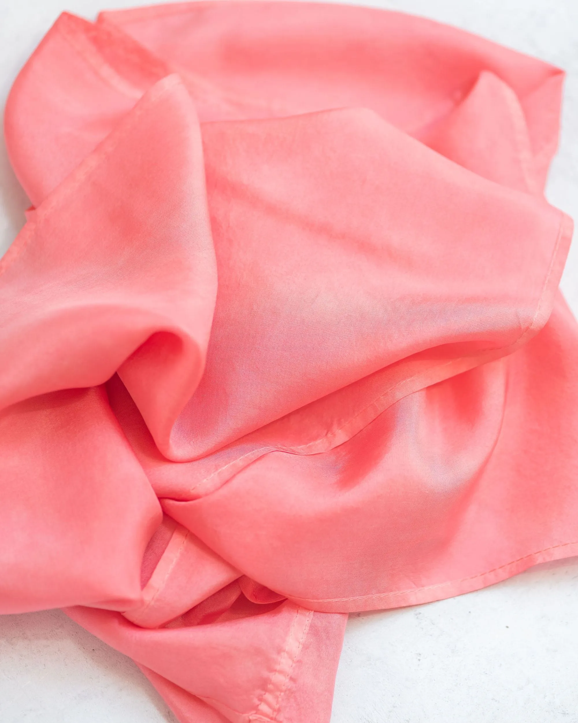 Rose Silk Scarf - June