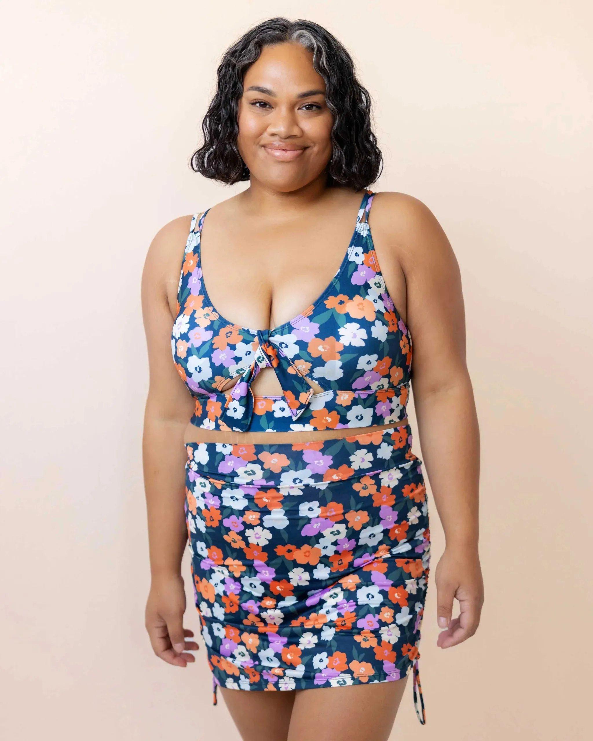 Ruched Swim Skirt SALE
