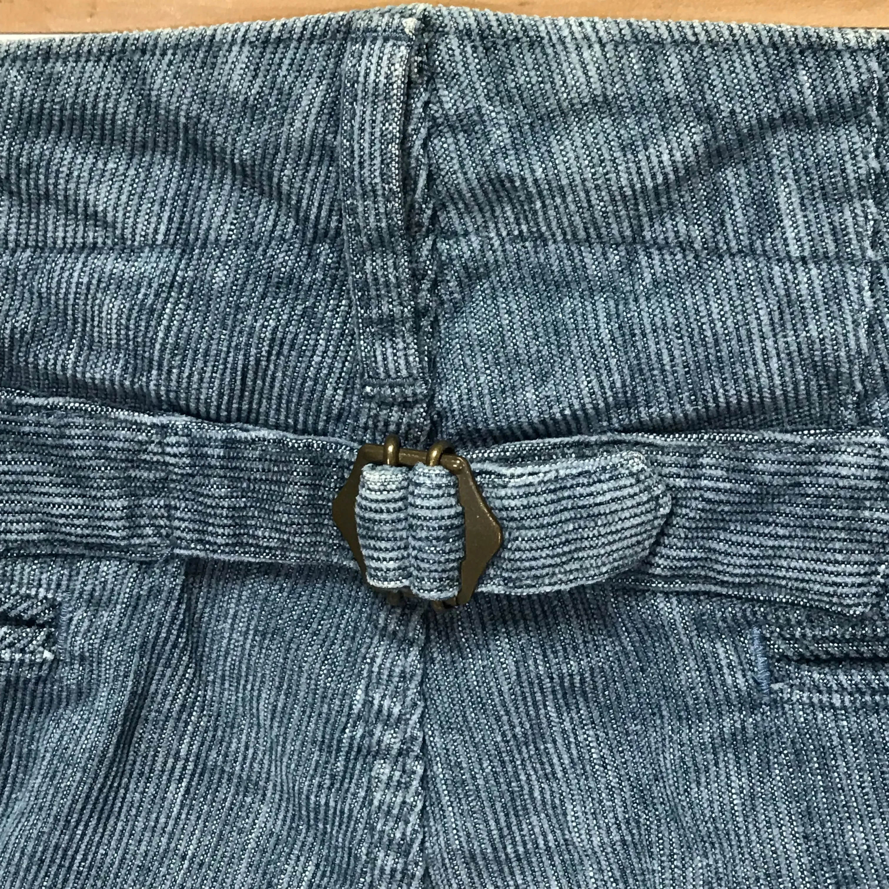 [S] Visvim Chino Shorts Slub Corduroy Indigo