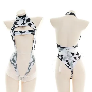 Sexy cow maid outfit yc50179