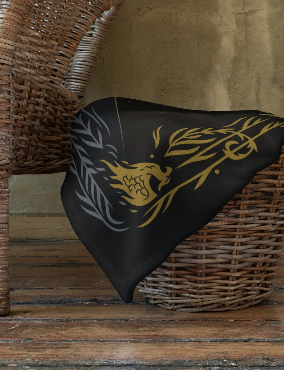 Shadow and Bone Sun and Shadow Summoner Throw Blanket