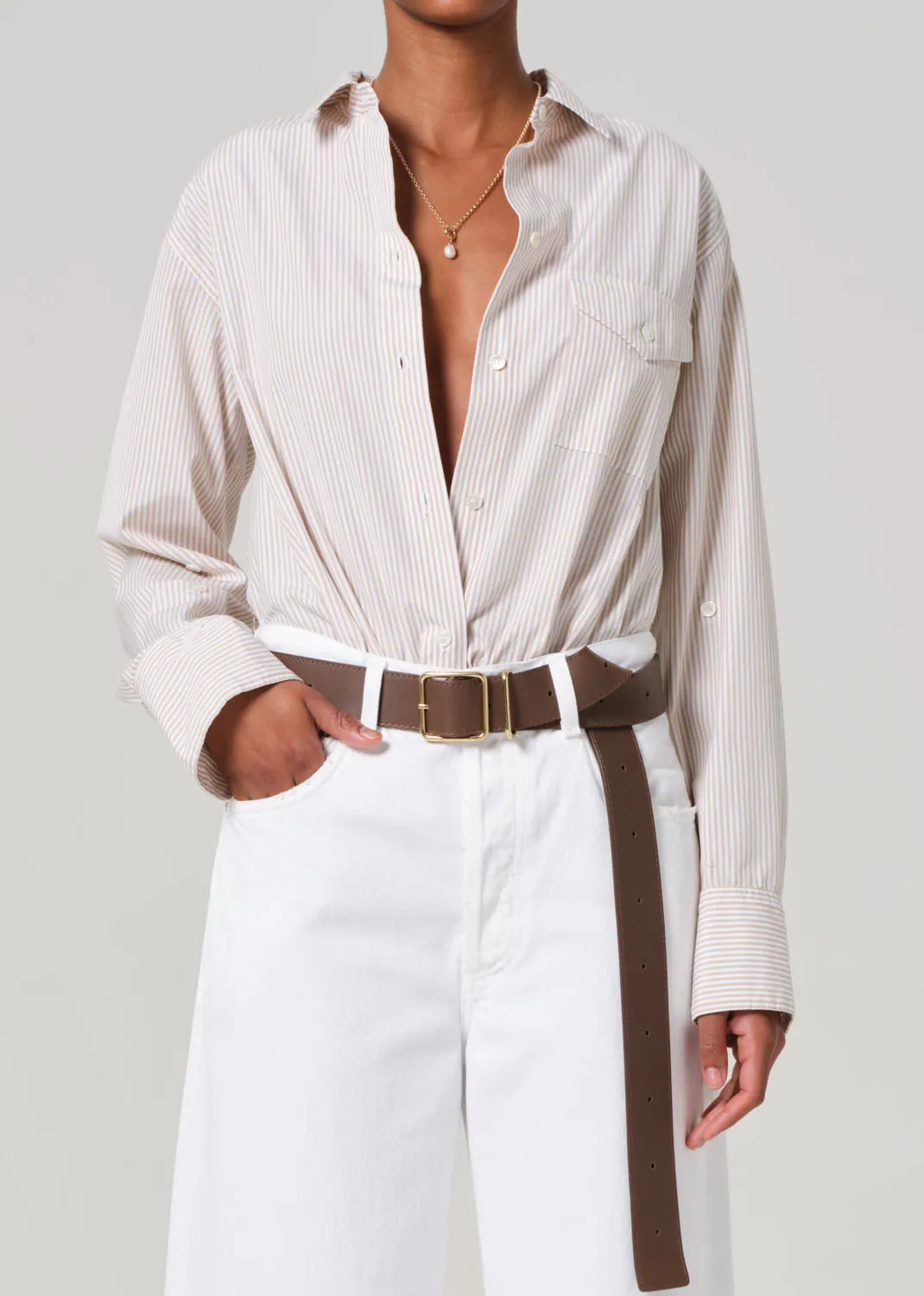 Shay Shirt - Valley Stripe