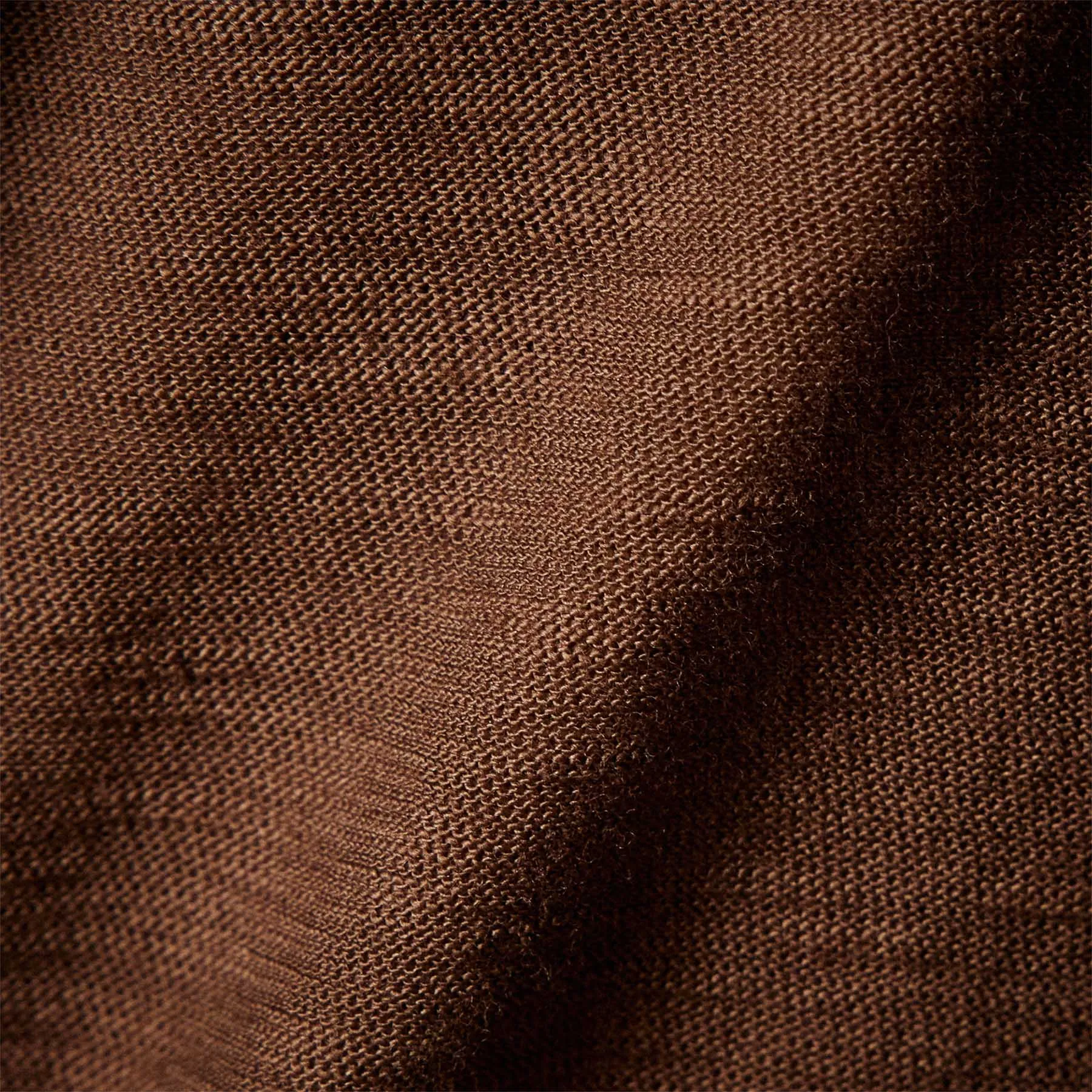 Sheer Slub Crew Neck Tee - Fox