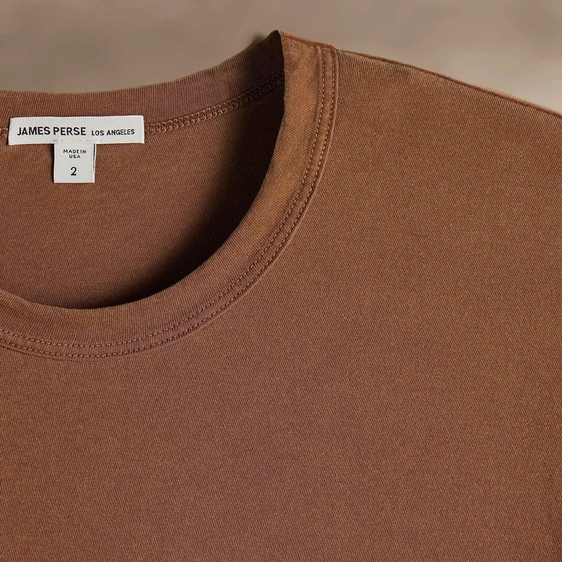 Short Sleeve Crew Neck - Savanna Pigment