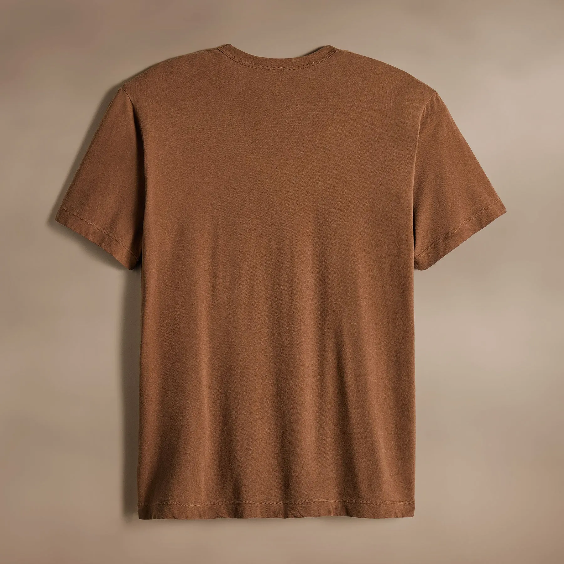 Short Sleeve Crew Neck - Savanna Pigment