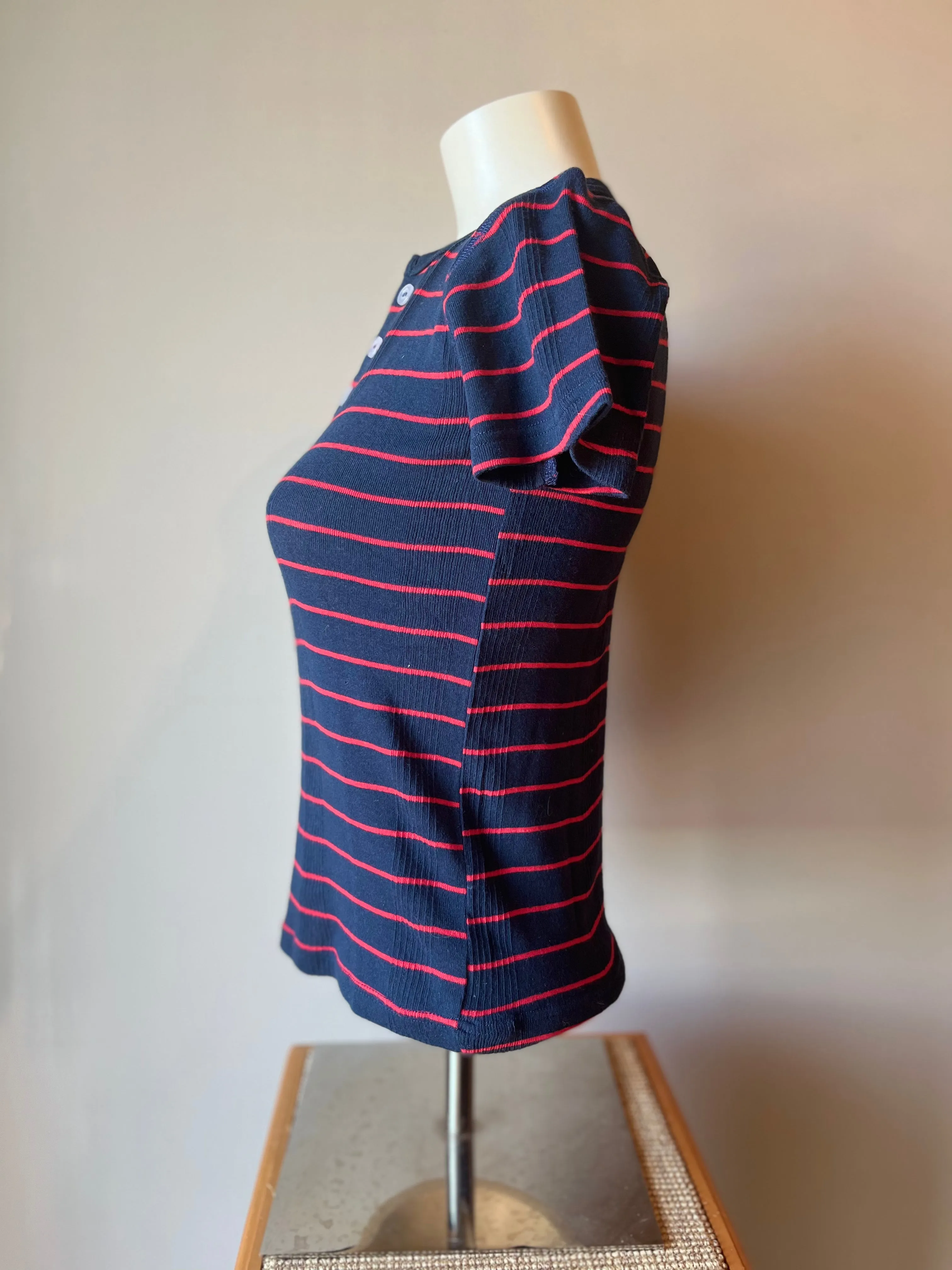 Short Sleeve Henley