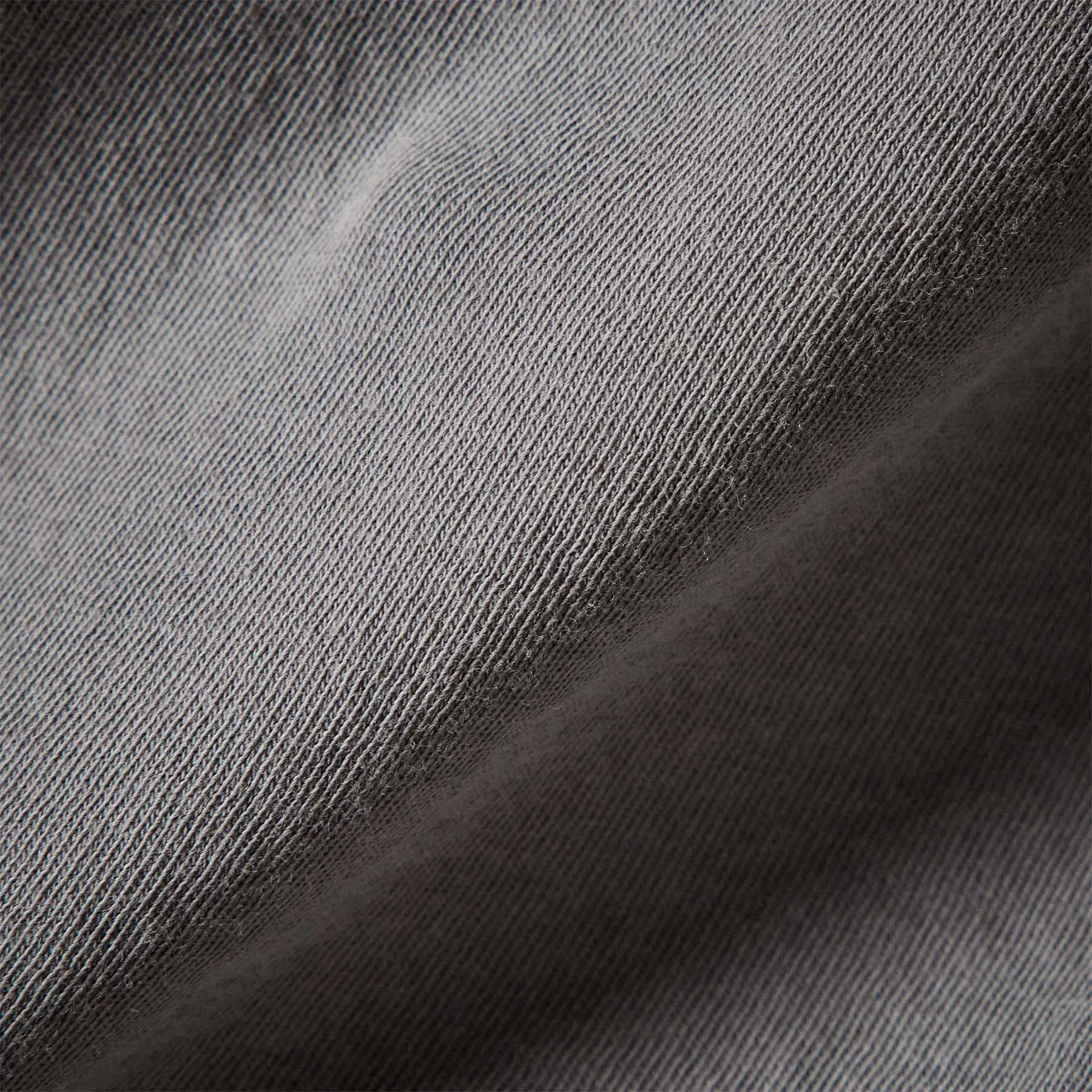 Short Sleeve V Neck - Silver Grey Pigment