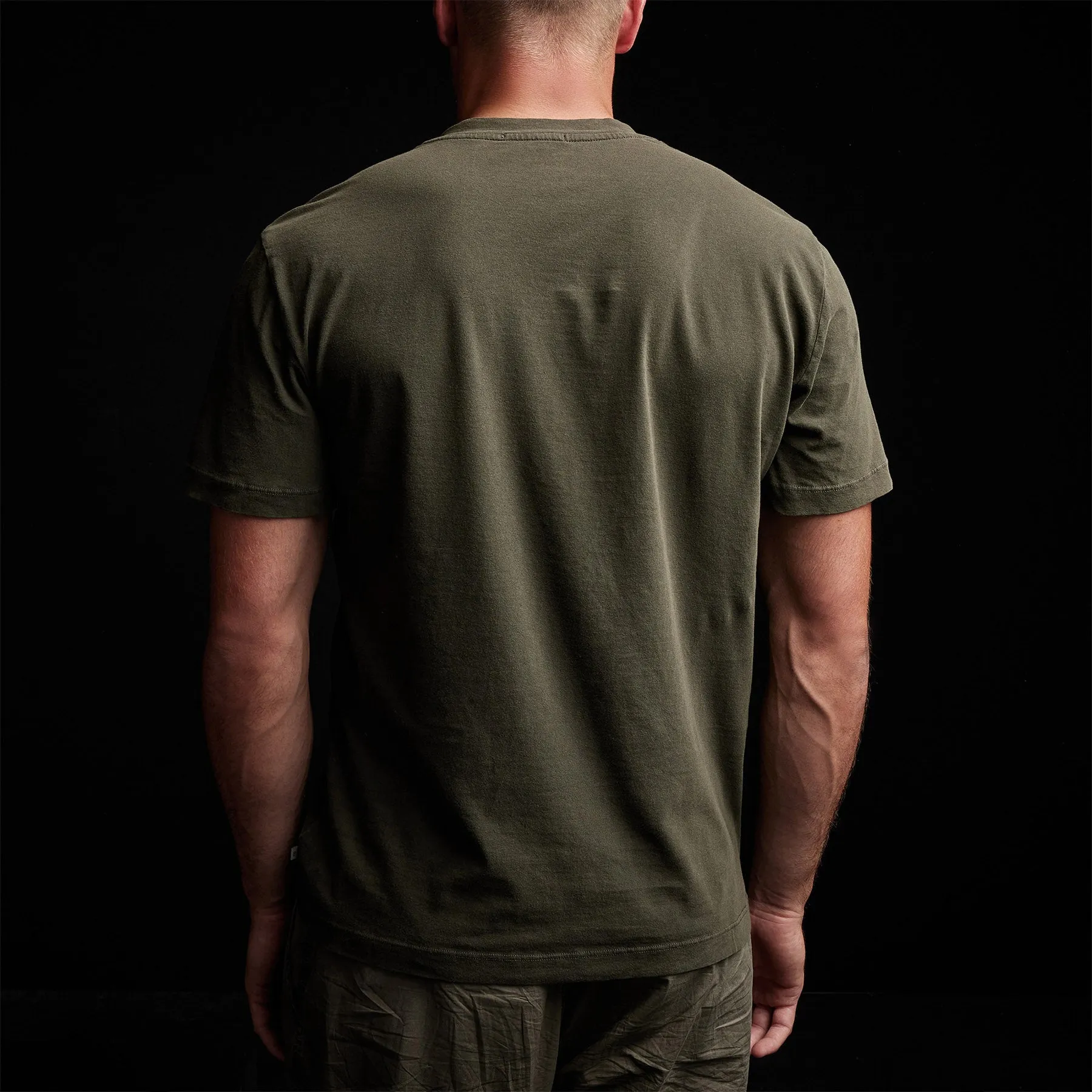 Short Sleeve V Neck - Tent Pigment