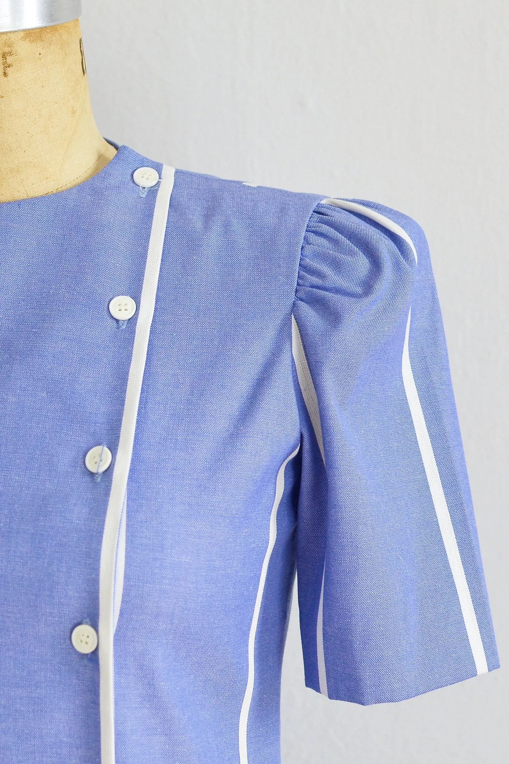 Side Button Dress / XS S