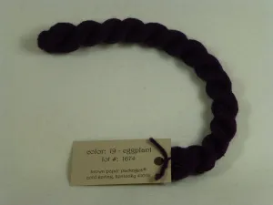 Silk & Ivory 19 Eggplant