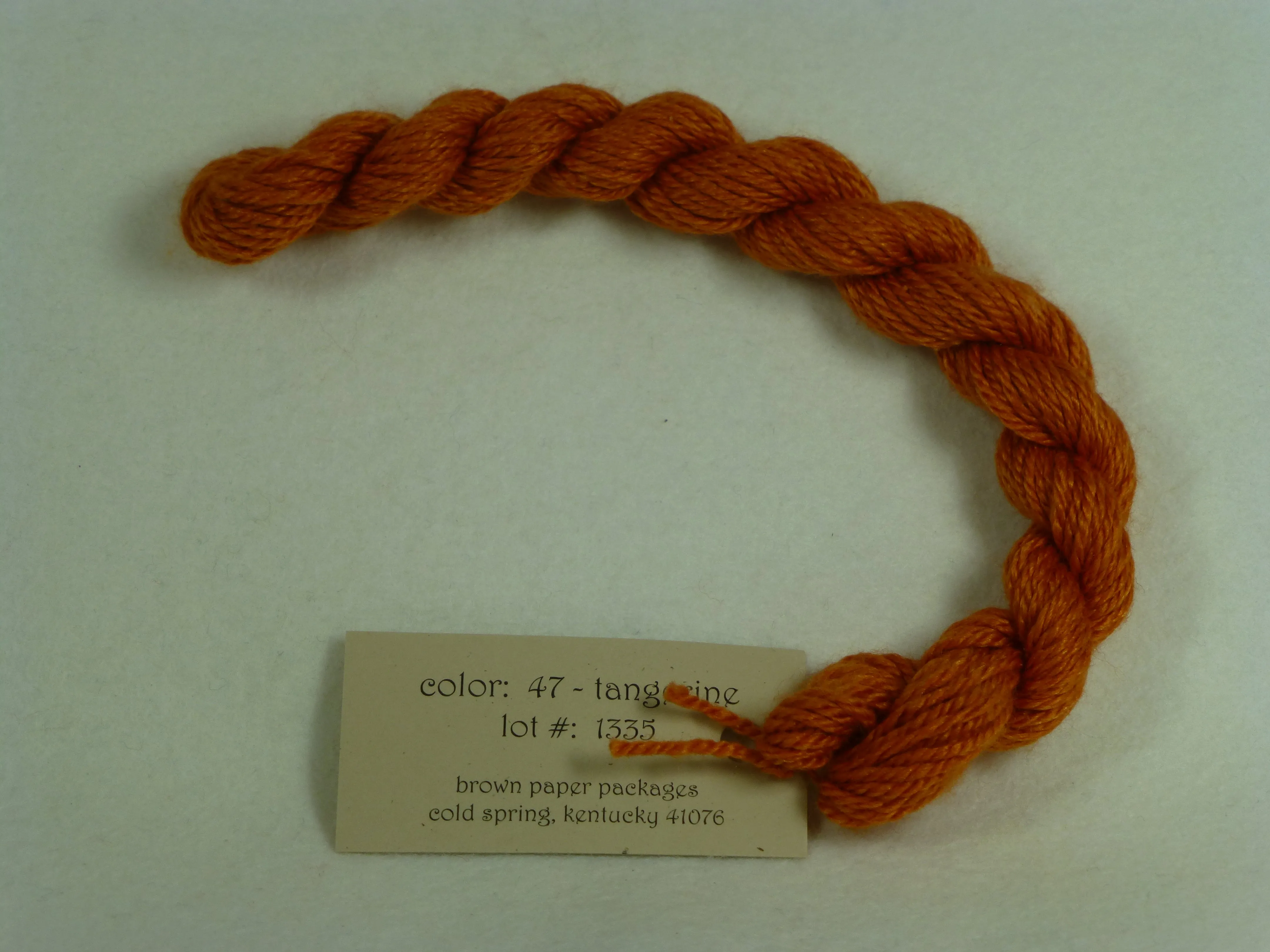 Silk & Ivory 47 Tangerine