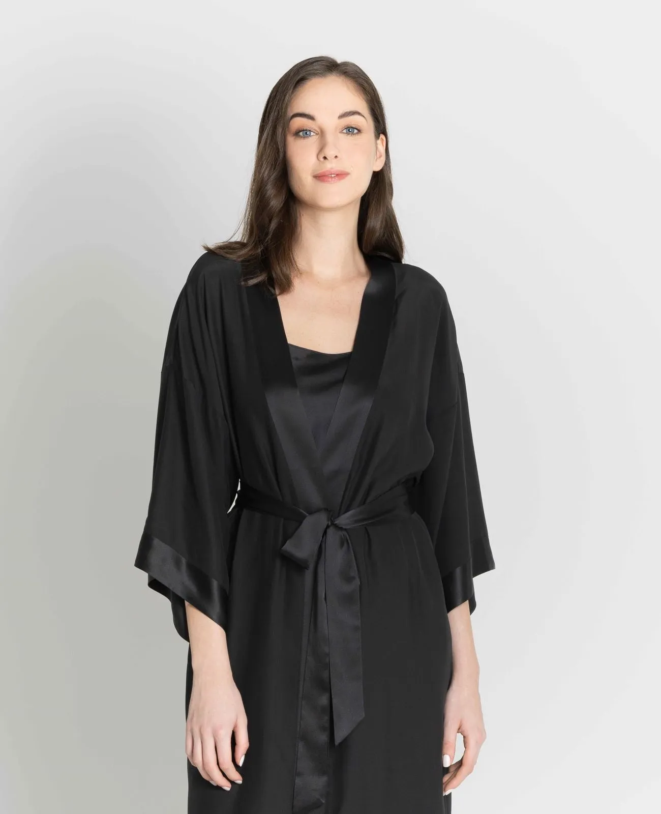 Silk Pyjamas Robe