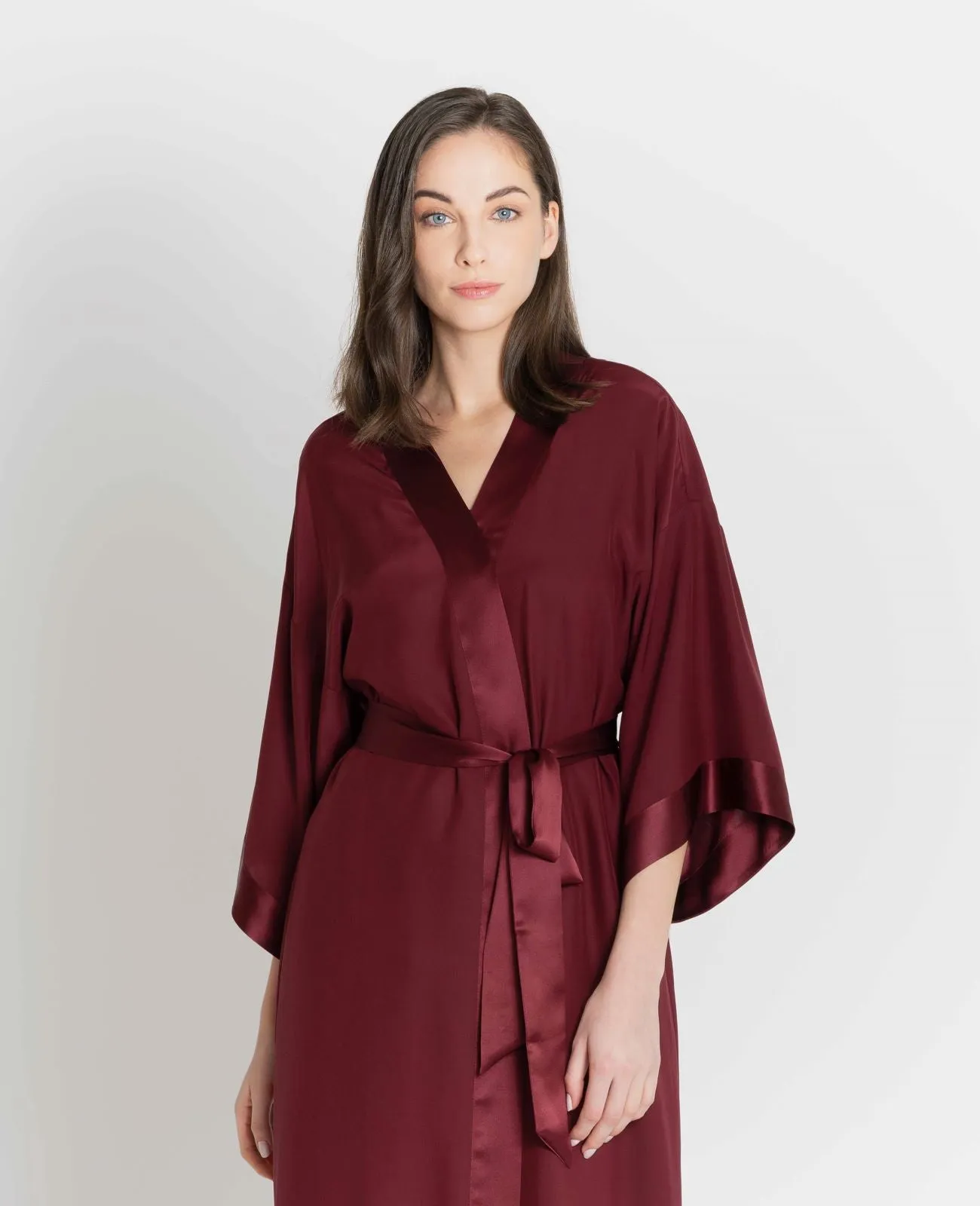 Silk Pyjamas Robe