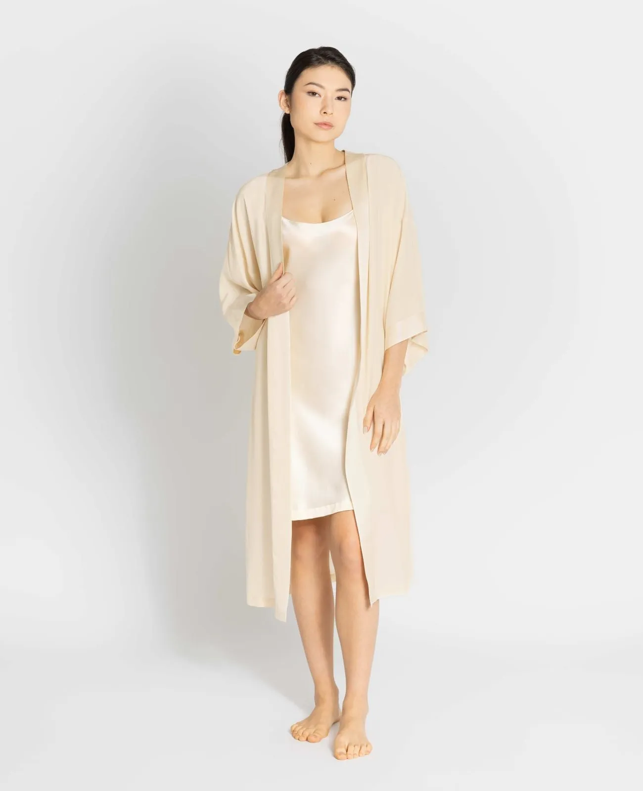 Silk Pyjamas Robe