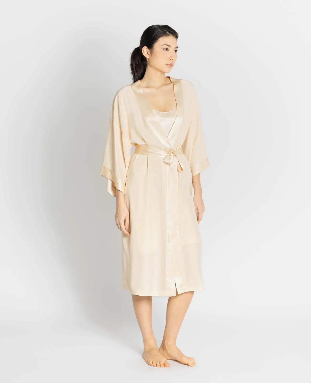 Silk Pyjamas Robe