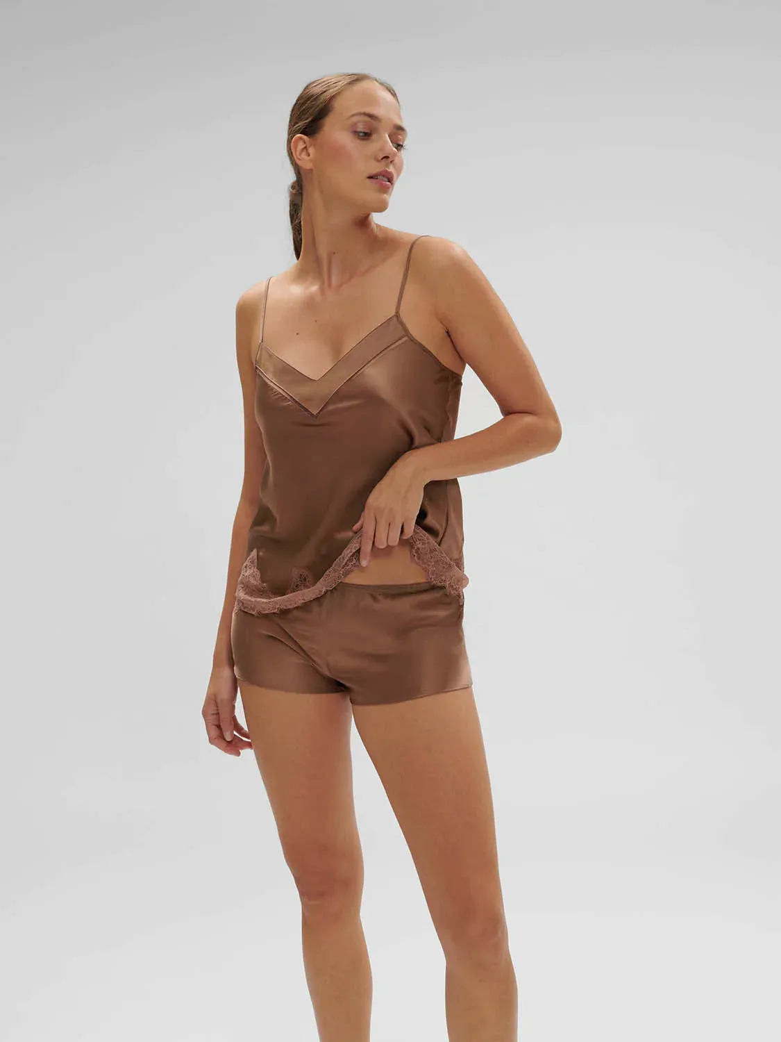 Simone Perele - Dream Silk Night Short | Macchiato