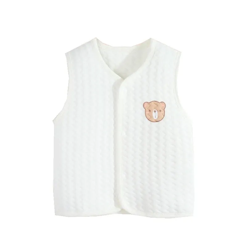 Sleeveless Bear Knit Vest