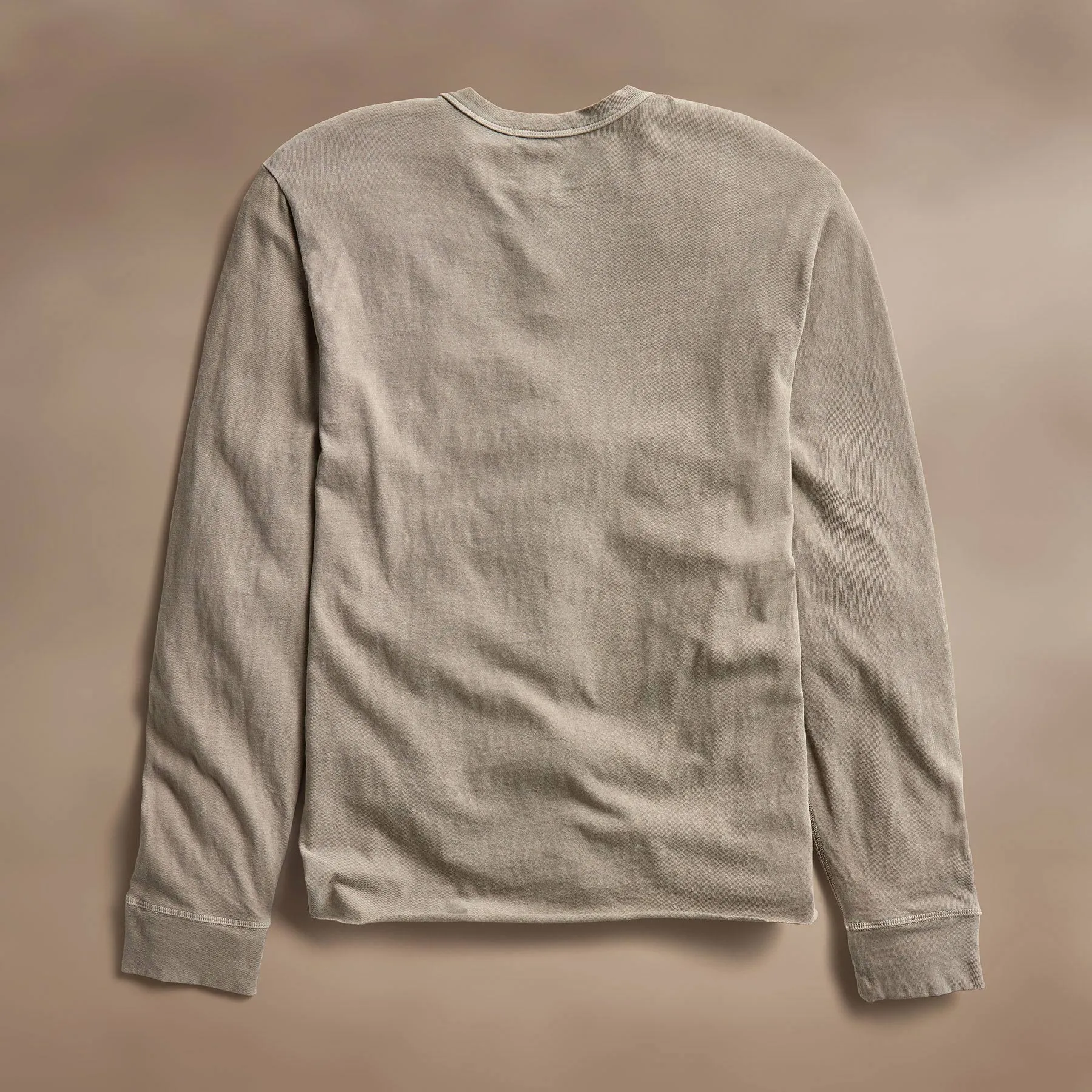 Slub Jersey Henley - Overcast Pigment