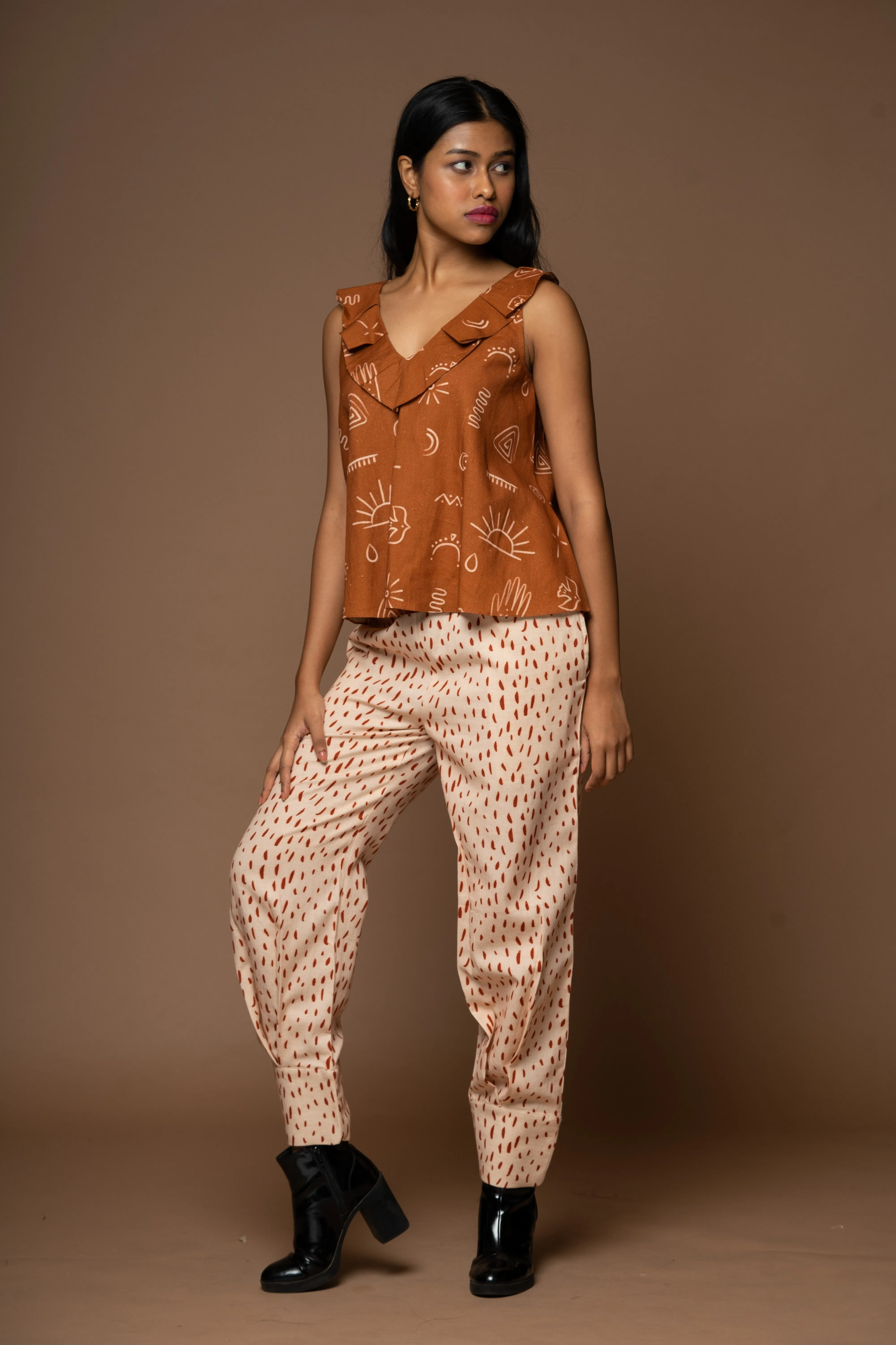 Snug Cuff Pants in The Only Truth Pattern