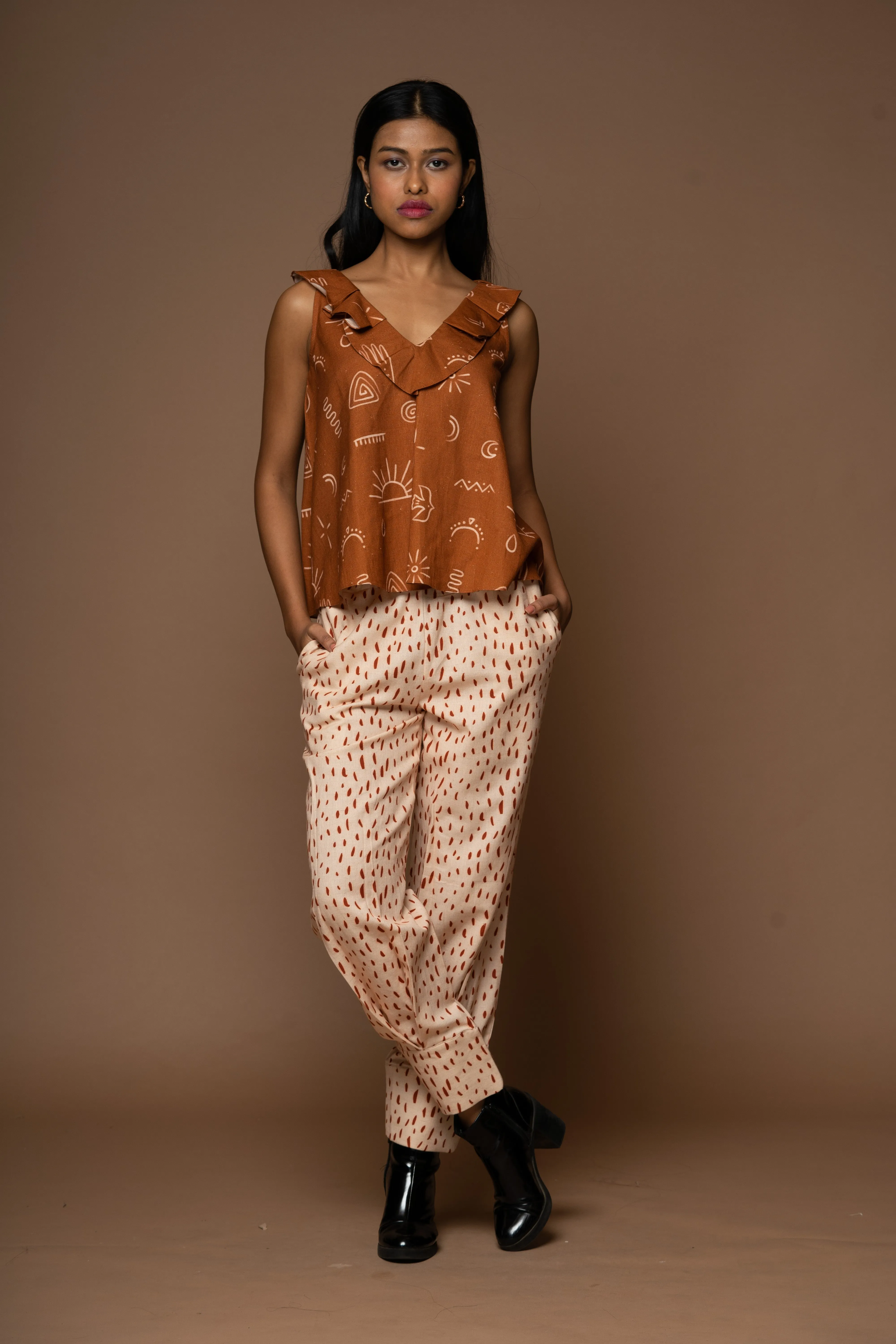 Snug Cuff Pants in The Only Truth Pattern