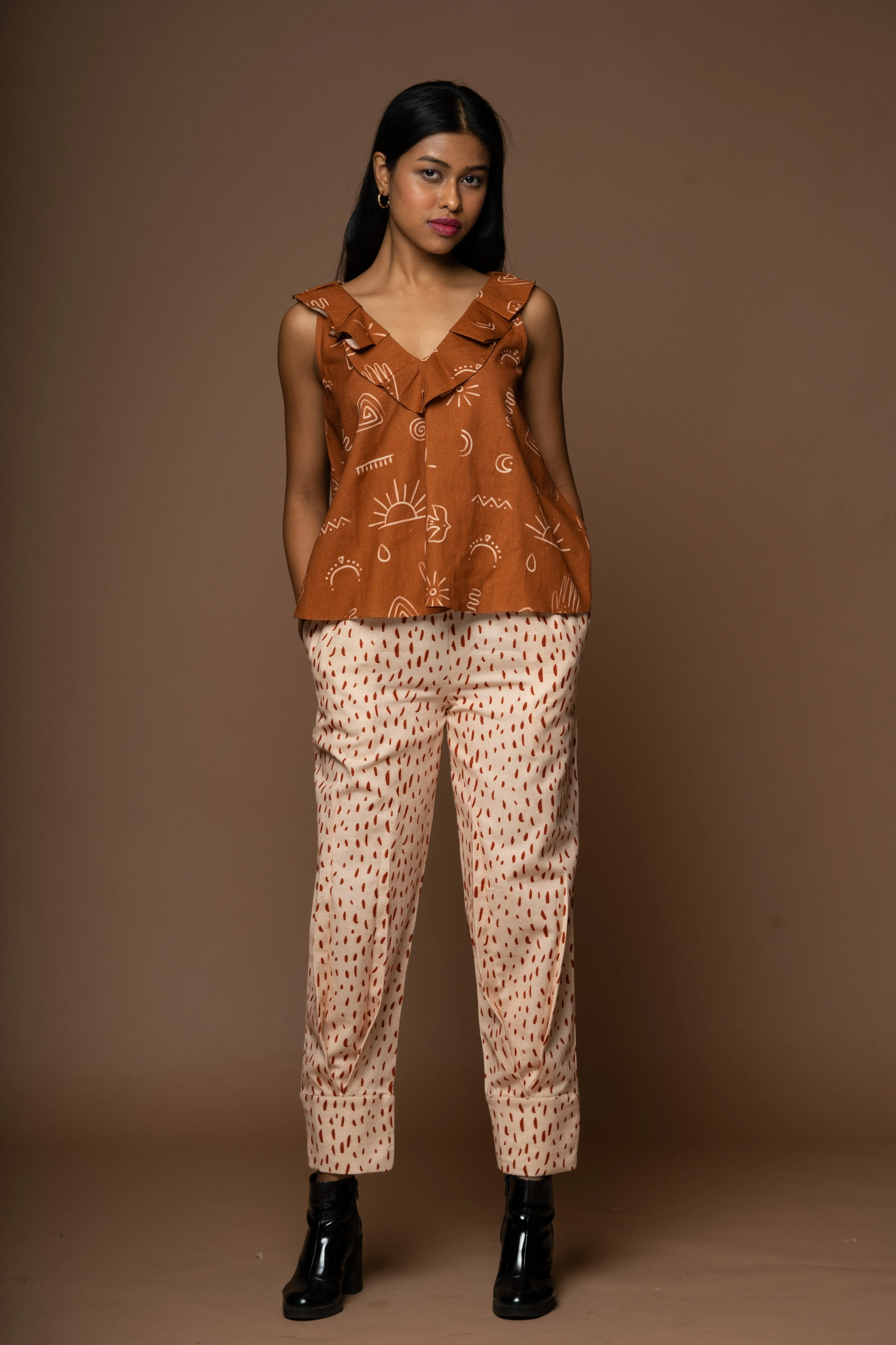 Snug Cuff Pants in The Only Truth Pattern