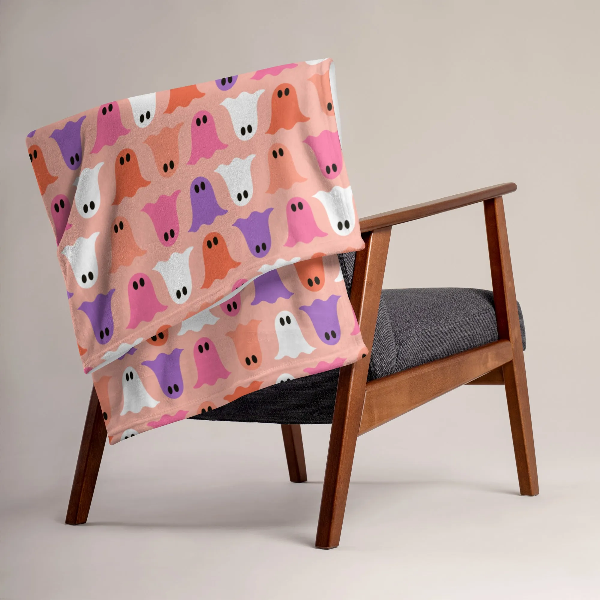 Soft Ghost Throw Blanket