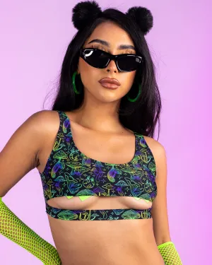 Sonic Shroom Underboob Top