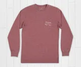 southern marsh Seawash Authentic Tee: Crimson