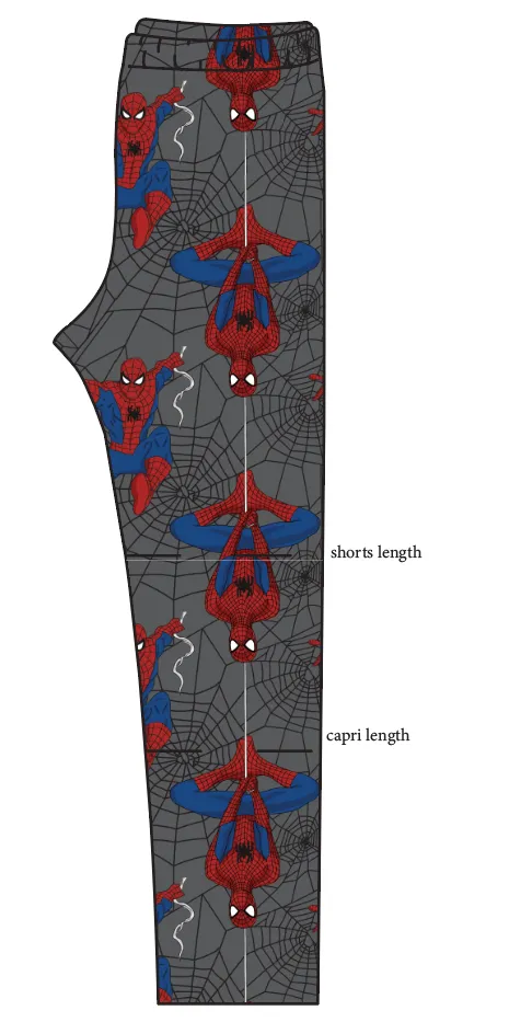 Spectacular Spidey Basic Leggings