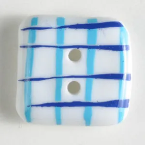 Square Striped Fashion Button