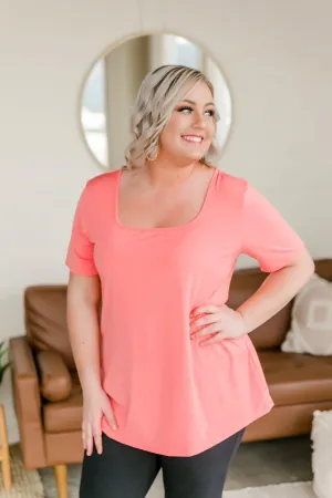 Squared You Go In Coral