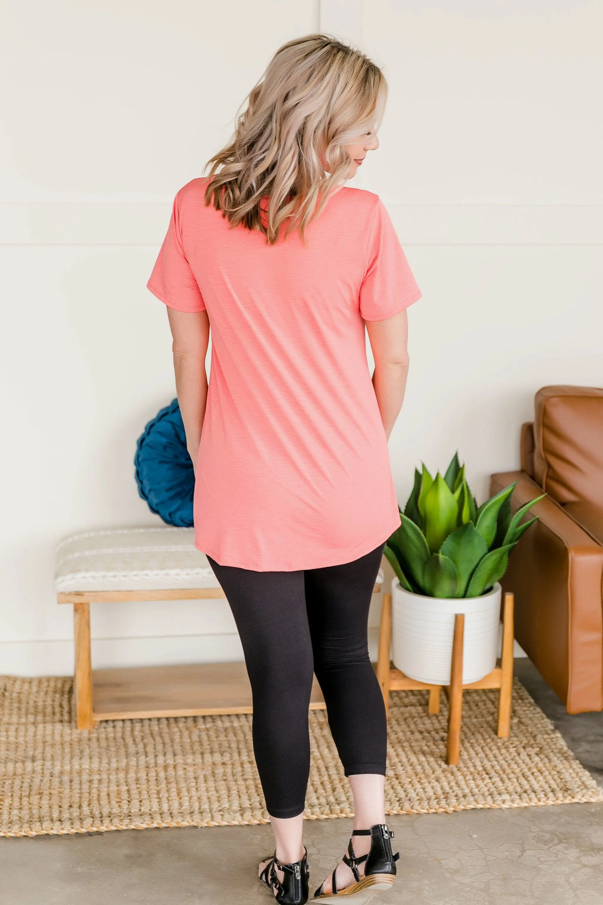 Squared You Go In Coral