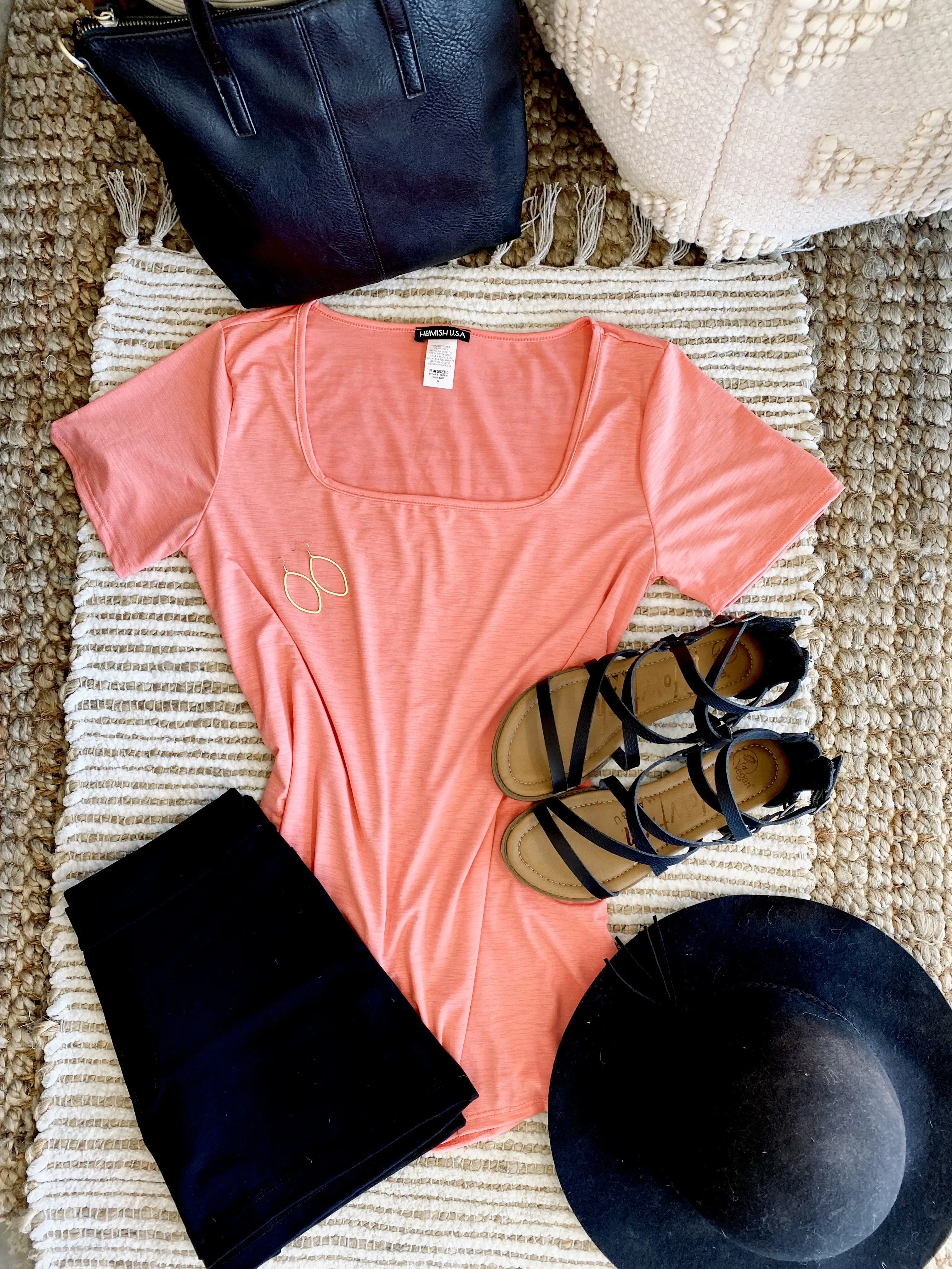 Squared You Go In Coral